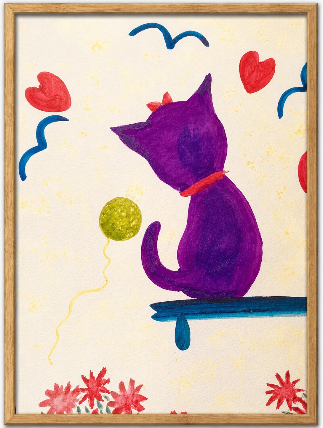 Love in the Air canvas artwork