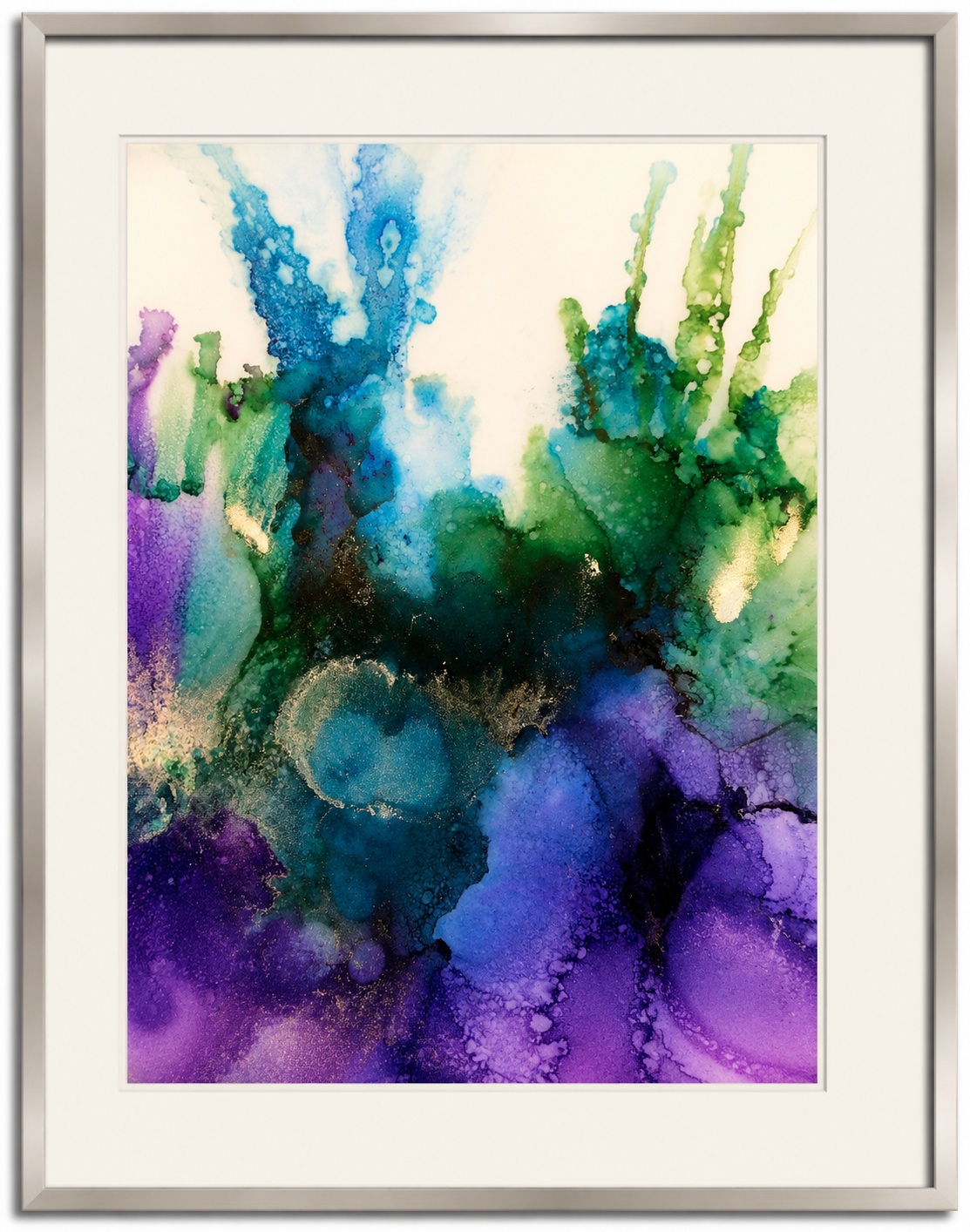 Into the Deep abstract canvas artwork
