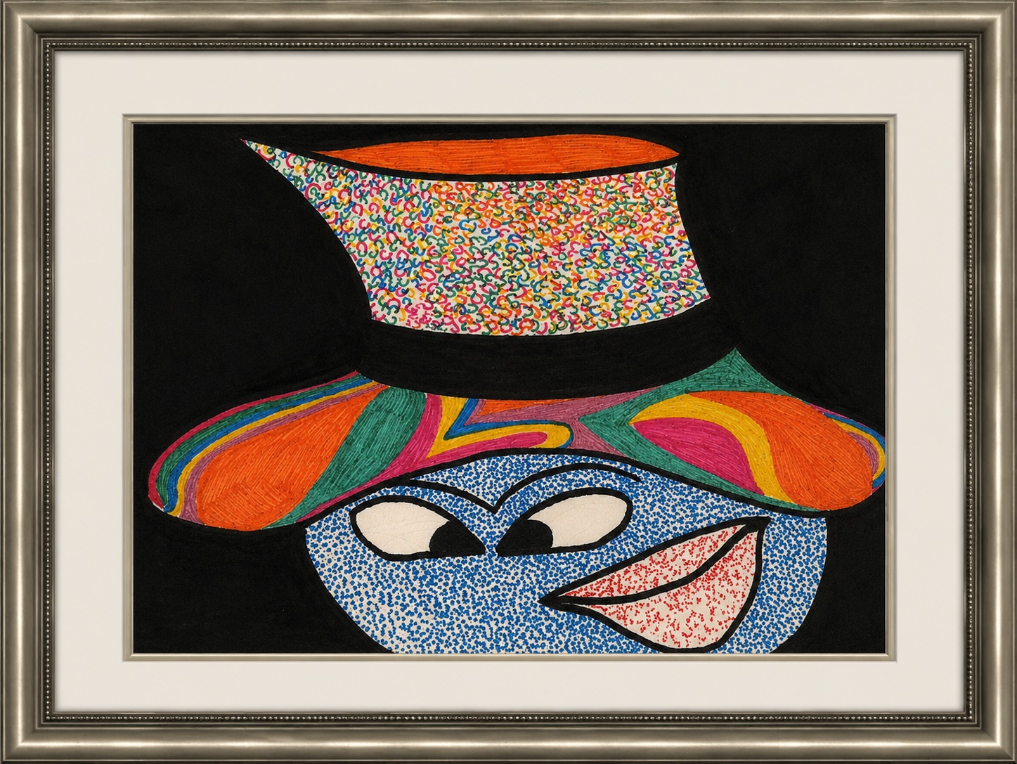 Behind the Mask canvas artwork