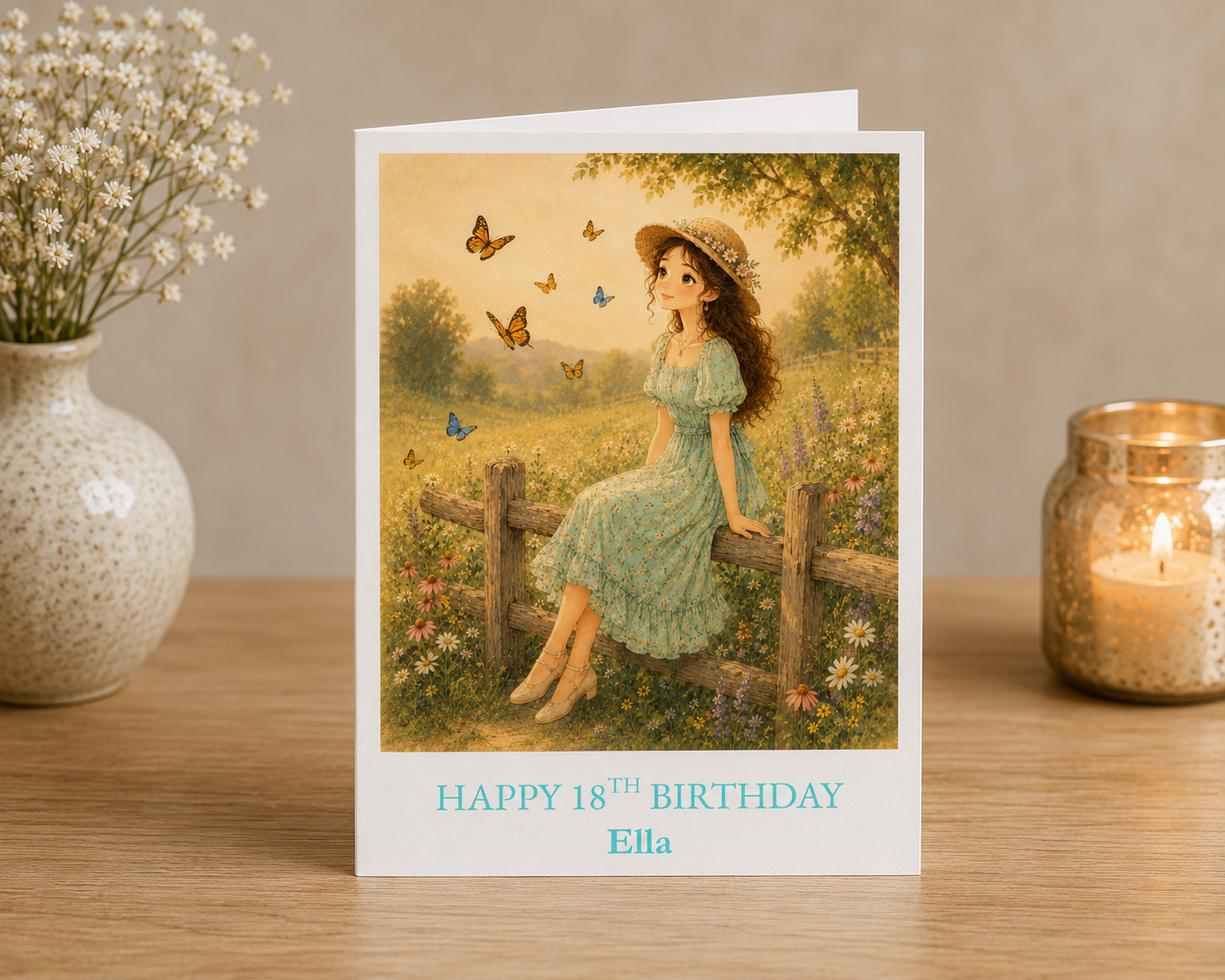 Little Moments of Joy greeting card design three