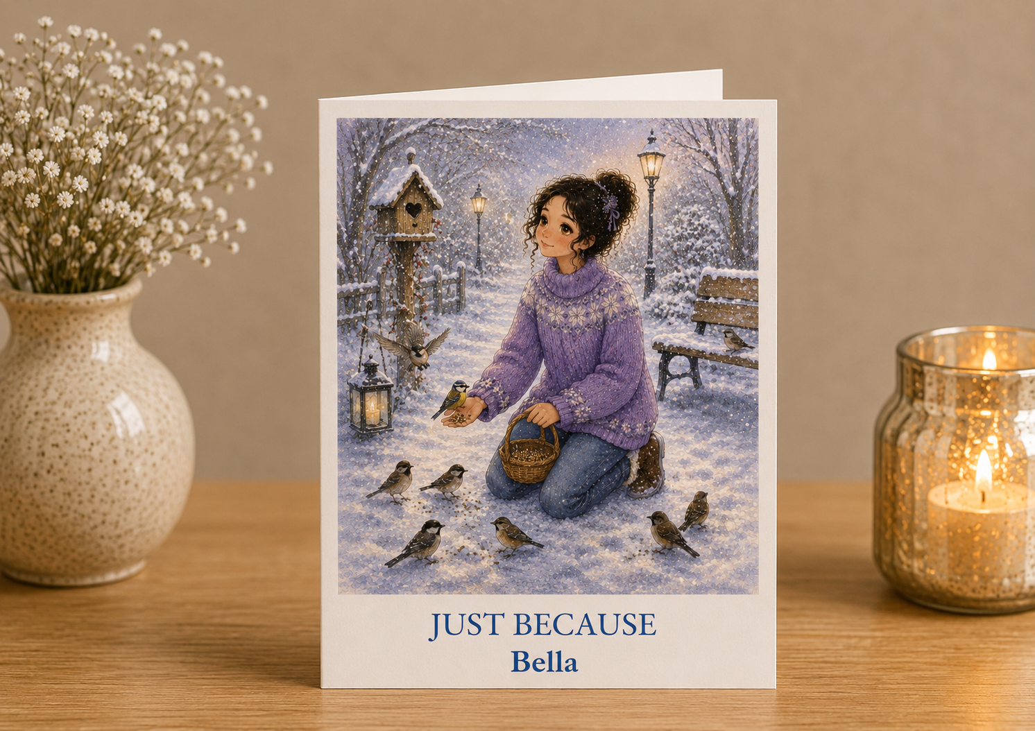 Little Moments of Joy greeting card design twelve