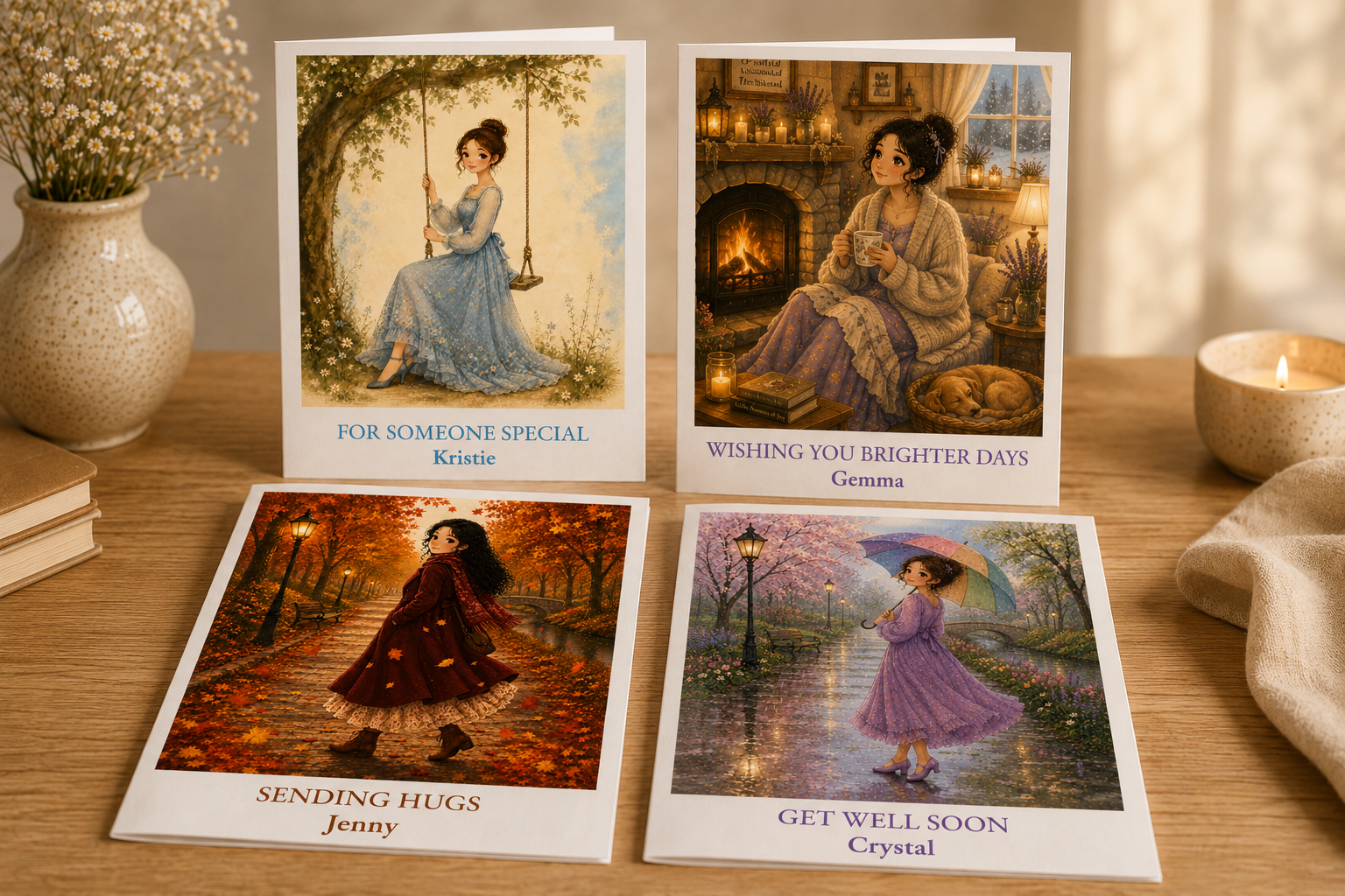 Personalised greeting cards